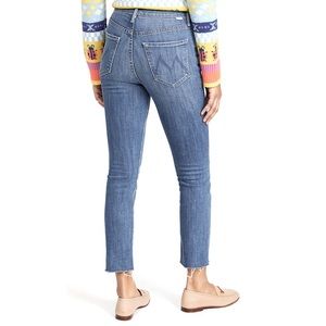 MOTHER Women's The Pixie Dazzler Ankle Fray Jeans, Size 27